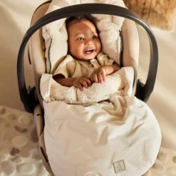 Nid d'ange passe sangle Embossed Sand (groupe 0+)