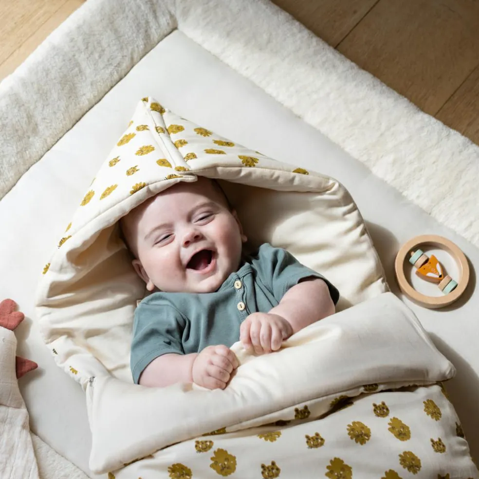 Nid d'ange passe sangle Lucky Leopard