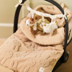 Nid d'ange passe sangle Miffy Jacquard Teddy Biscuit (groupe 0+)