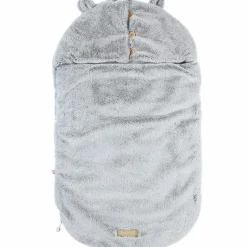 Nid d'ange passe sangle Sherpa Mix & Match gris clair