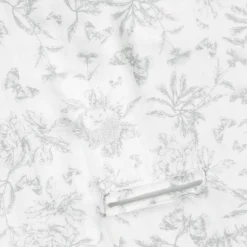 Nid d'ange passe sangle Toile de Jouy gris