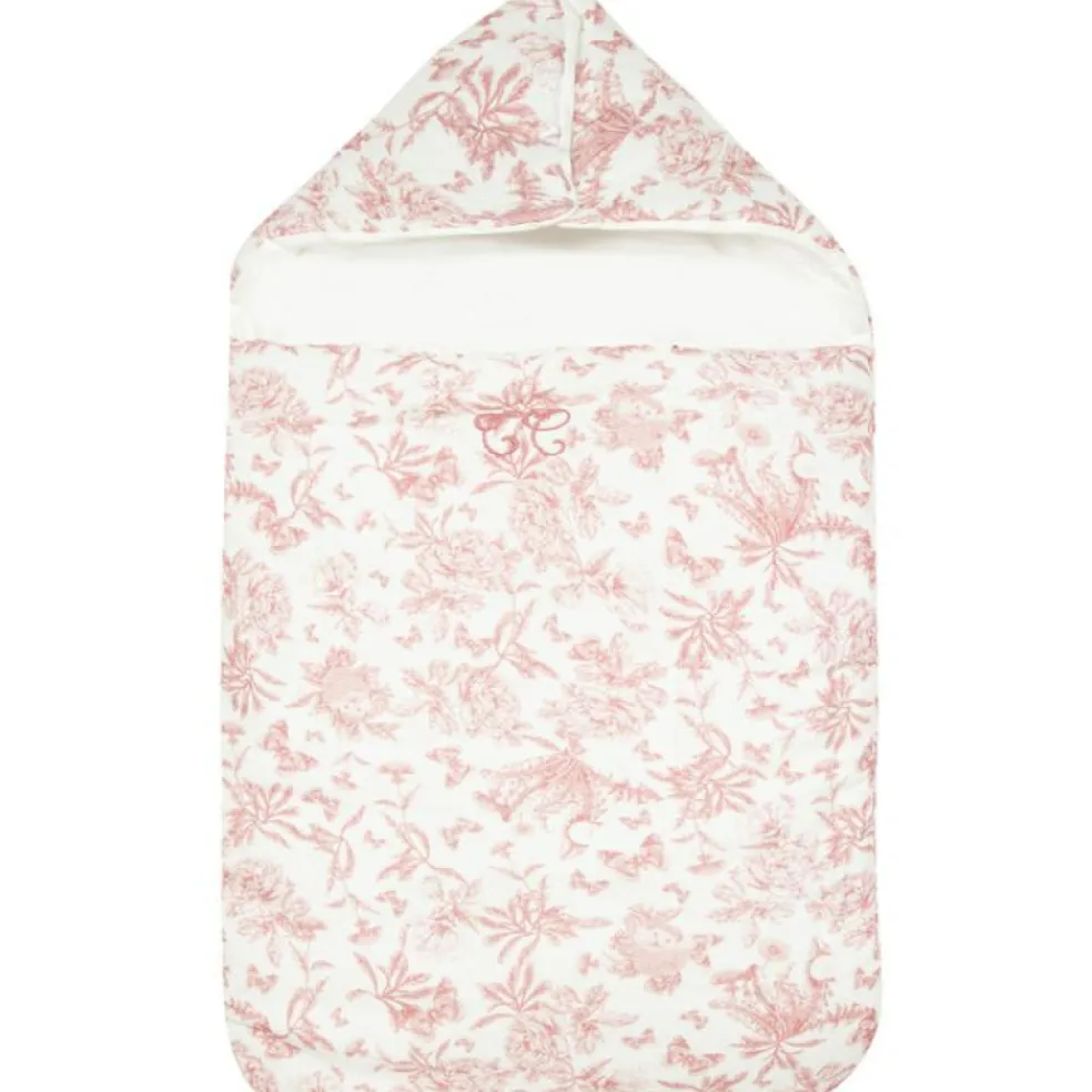 Nid d'ange passe sangle Toile de Jouy