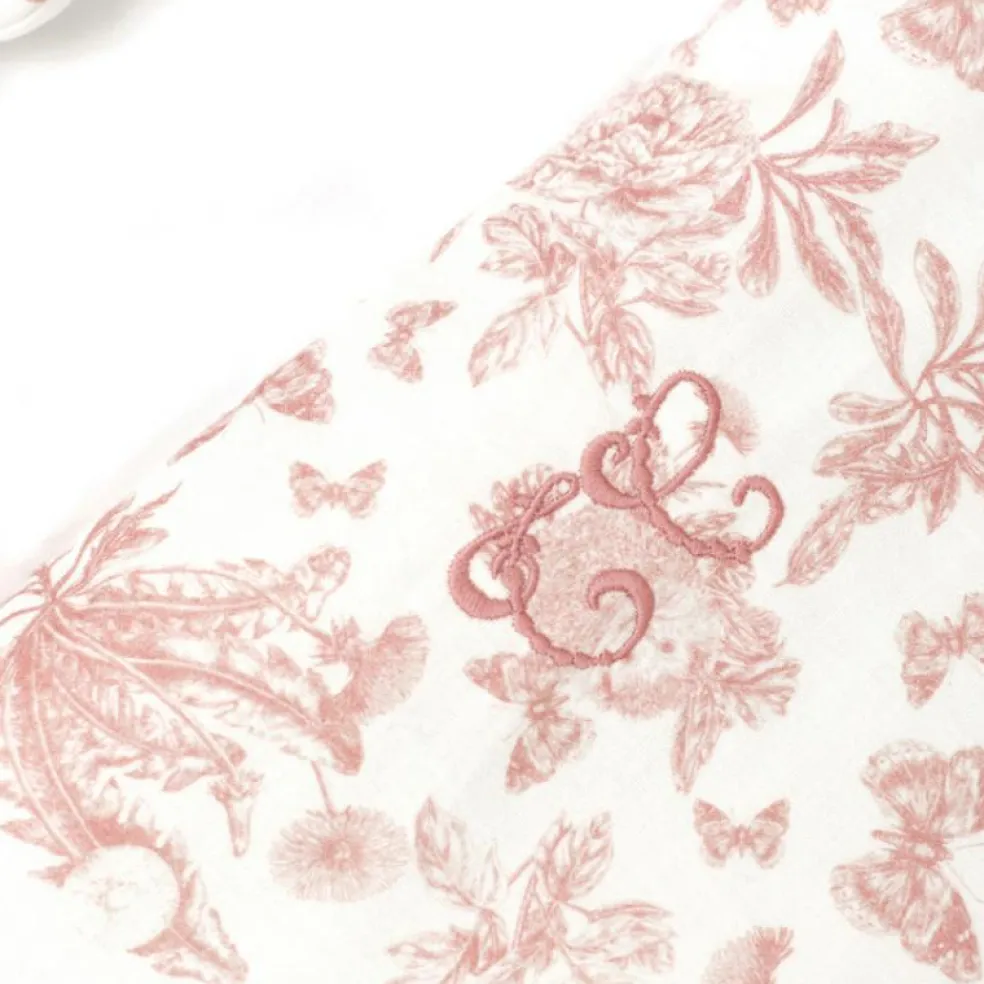 Nid d'ange passe sangle Toile de Jouy