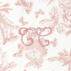 Nid d'ange passe sangle Toile de Jouy
