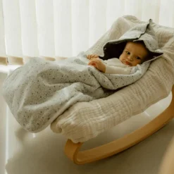 Nid d'ange réversible 4 saisons écureuil 0-6 mois