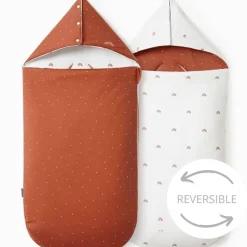 Nid d'ange réversible terracotta (6-24 mois)