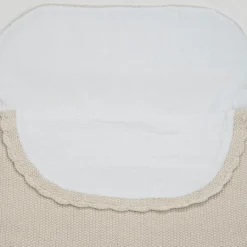 Nid d'ange tricot beige