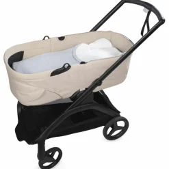 Nid d'ange tricot bleu