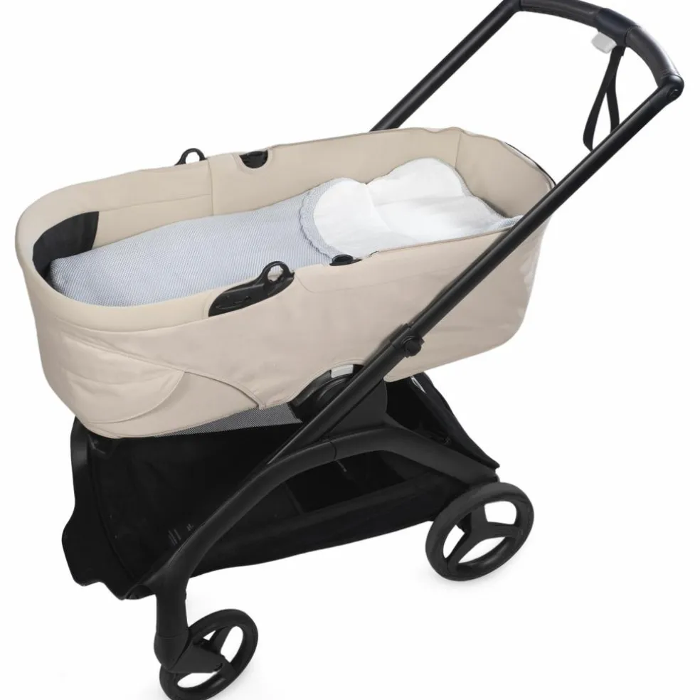 Nid d'ange tricot bleu