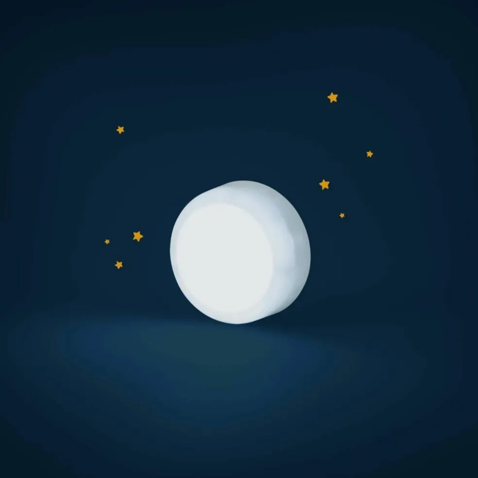 Nuage lumineux à suspendre La petite école de danse