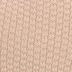 Nuage musical Little Universe tricoté beige-rose poudré