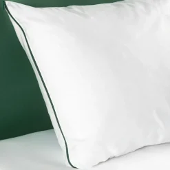 Oreiller en coton bio Hawi blanc (40 x 60 cm)