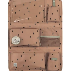 Organiseur de voiture Happy Prints caramel
