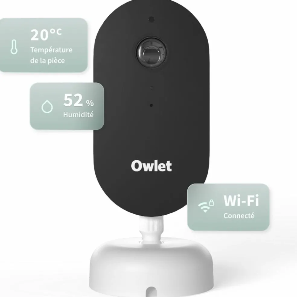 Pack chaussette connectée Dream Sock Dusty Rose + Dream Sight Cam (0-18 mois)