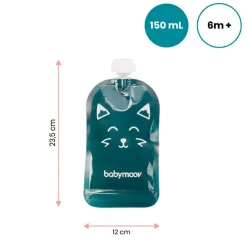 Pack de 20 gourdes réutilisables (150 ml)