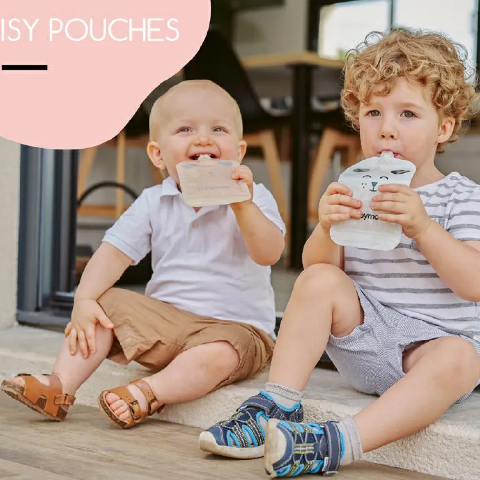 Pack de 20 gourdes réutilisables (150 ml)