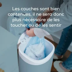 Pack de 6 recharges octogonales pour poubelle à couches Dress Up