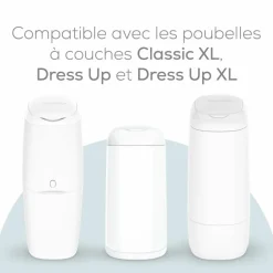 Pack de 6 recharges octogonales pour poubelle à couches Dress Up