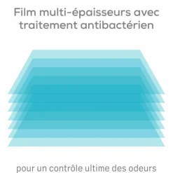 Pack de 3 recharges octogonales pour poubelle à couches Dress Up