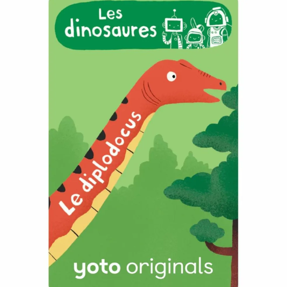 Pack Explorobots : Les dinosaures (8 cartes)