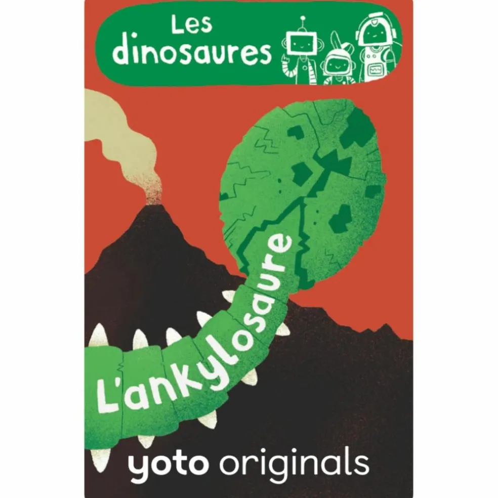 Pack Explorobots : Les dinosaures (8 cartes)