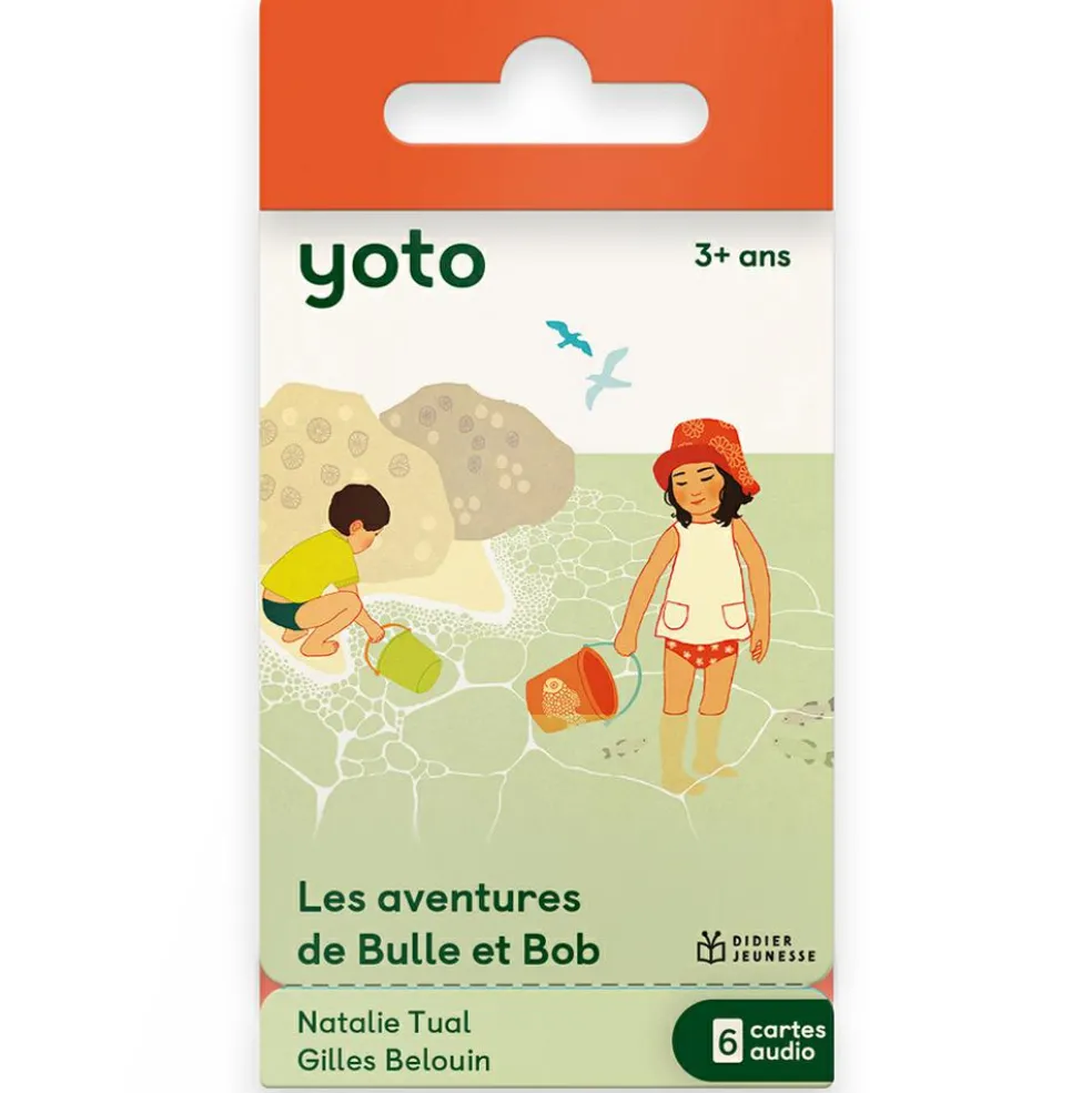 Pack Les aventures de Bulle et Bob pour Yoto Player et Mini (6 cartes)