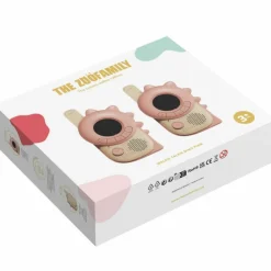 Paire de Talkie-Walkie Zoo Dino Pink
