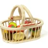 Panier de 13 fruits et légumes en bois