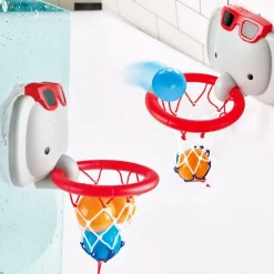 Panier de basketball éléphant pour le bain