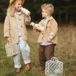 Panier de plage en silicone Bleu Perle