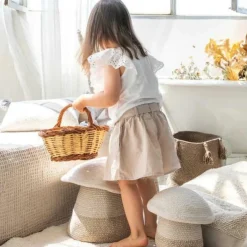 Panier de rangement champignon Baby Mushroom (23 x 27 cm)