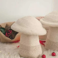 Panier de rangement champignon Mama Mushroom (33 x 38 cm)