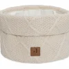 Panier de rangement Check Knit Oatmeal (14 x 18 cm)