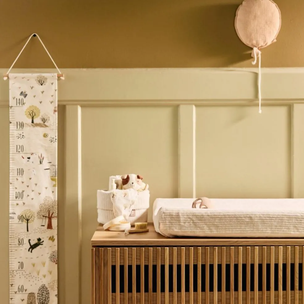 Panier de rangement Cloudy Rib Oatmeal (14 x 18 cm)