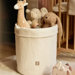 Panier de rangement Cloudy Rib Oatmeal (35 x 30 cm)