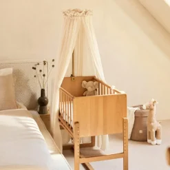 Panier de rangement Cloudy Rib Milky Coffee (35 x 30 cm)