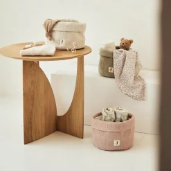 Panier de rangement Grain knit Wild Rose (14 x 18 cm)