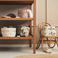 Panier de rangement Grain knit Wild Rose (14 x 18 cm)