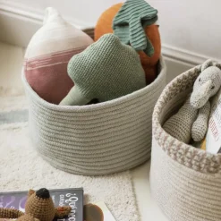 Panier de rangement Kilo caramel (25 x 40 cm)