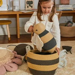 Panier de rangement Maman Abeille (Ø 30 x 32 cm)