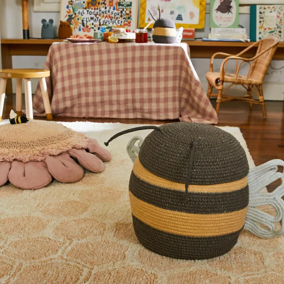 Panier de rangement Maman Abeille (Ø 30 x 32 cm)