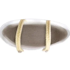 Panier de rangement Maria beige (10 x 25 x 12 cm)