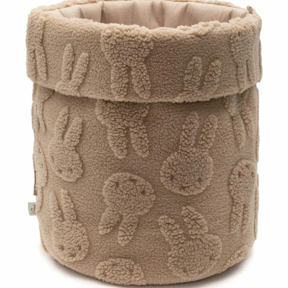 Panier de rangement Miffy Jacquard Teddy Biscuit (35 x 30 cm)