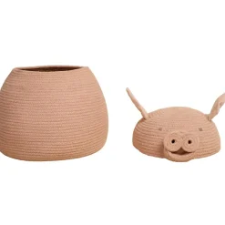 Panier de rangement Peggy le cochon