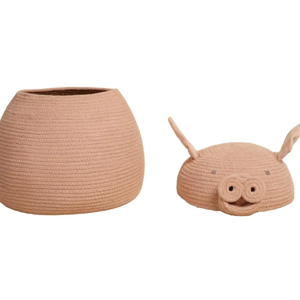 Panier de rangement Peggy le cochon