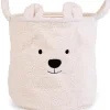 Panier de rangement Teddy écru (40 x 40 cm)