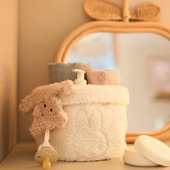 Panier de rangement Teddy Miffy Oatmeal (14 x 18 cm)