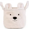 Panier de rangement Teddy écru (25 x 20 cm)
