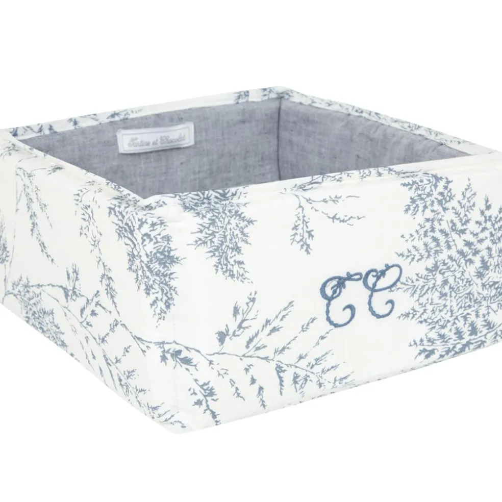 Panier de toilette Feuillage (25 x 25 cm)