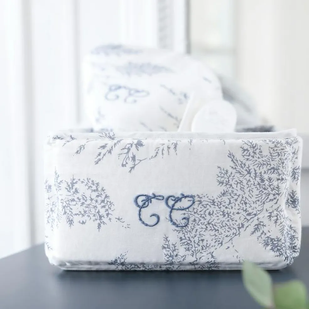 Panier de toilette Feuillage (25 x 25 cm)